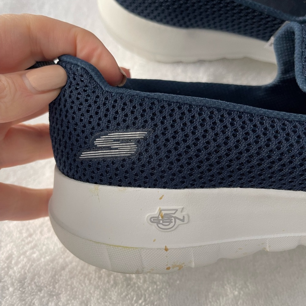 Skechers Go Walk Joy Slip On Shoe Sneakers Navy Blue Size 10 Walking Comfort - Picture 4 of 10